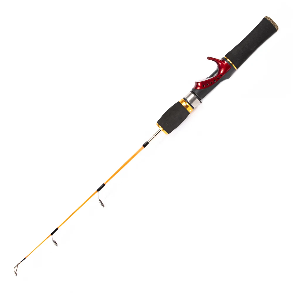 52cm Ice Fishing Rod Portable Lightweight Two Sections Detachable