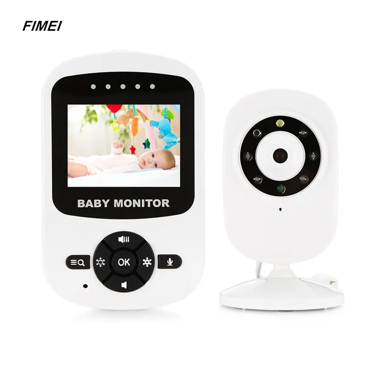 

Fimei Digital 2.4 inch Two-way audio Wireless LCD Baby Video Monitor with Infrared Night Vision High-resolution LCD monitor