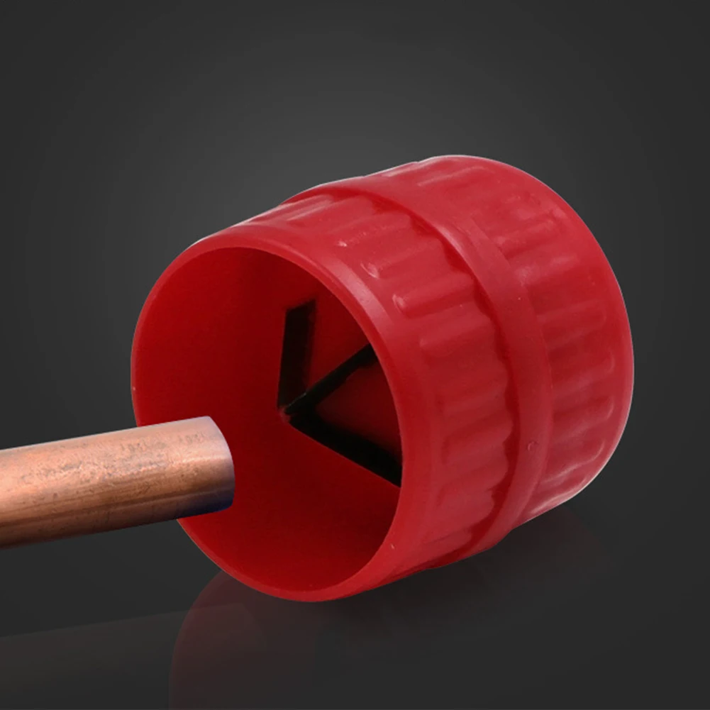 

Cutter Pipe Reamer Manual Tool Universal PVC Copper Tube Cleaning Lightweight Polishing Blade Plumbing Hard Inner Outer