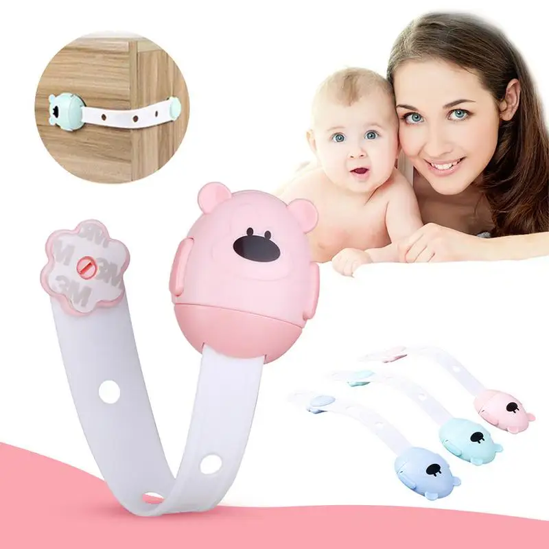 قفل أمان للطفل ل انزلاق الباب نافذة الأطفال حماية قفل درج مجلس الوزراء باب خزانة ملابس مكافحة قرصة أجنحة الاطفال قفل أمان