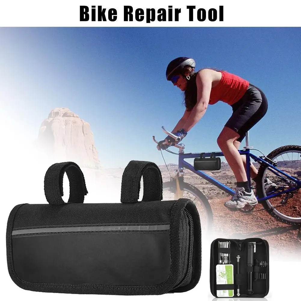 cheap Bicycle Repair Kit 10 In 1 Multi function Combination Bag Bicycle Bicycle Repair Parts For Road Car Repair Fast Delivery