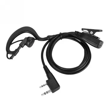 

Black Single K-head Ear-hook Earphone Walkie Talkie Two Way Radio Headset Suitable for all K head plugs