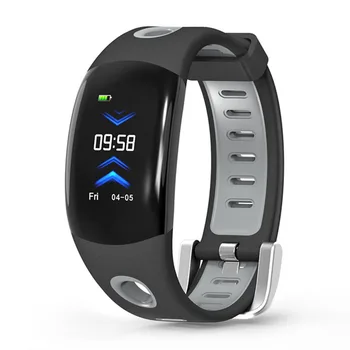 

Smart band DM11 3D Dynamic UI Fitness tracker Bracelet Heart rate Monitor Wristband IP68 Waterproof For iOS Android Black gray