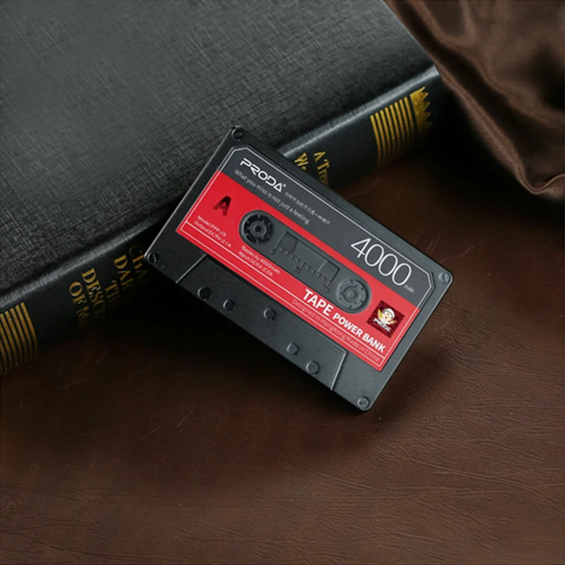

Remax 4000mAh Tape Design Mobile Phone Large Capacity Mobile Mini Power Bank General Charge Treasure Extra Power Backup Power