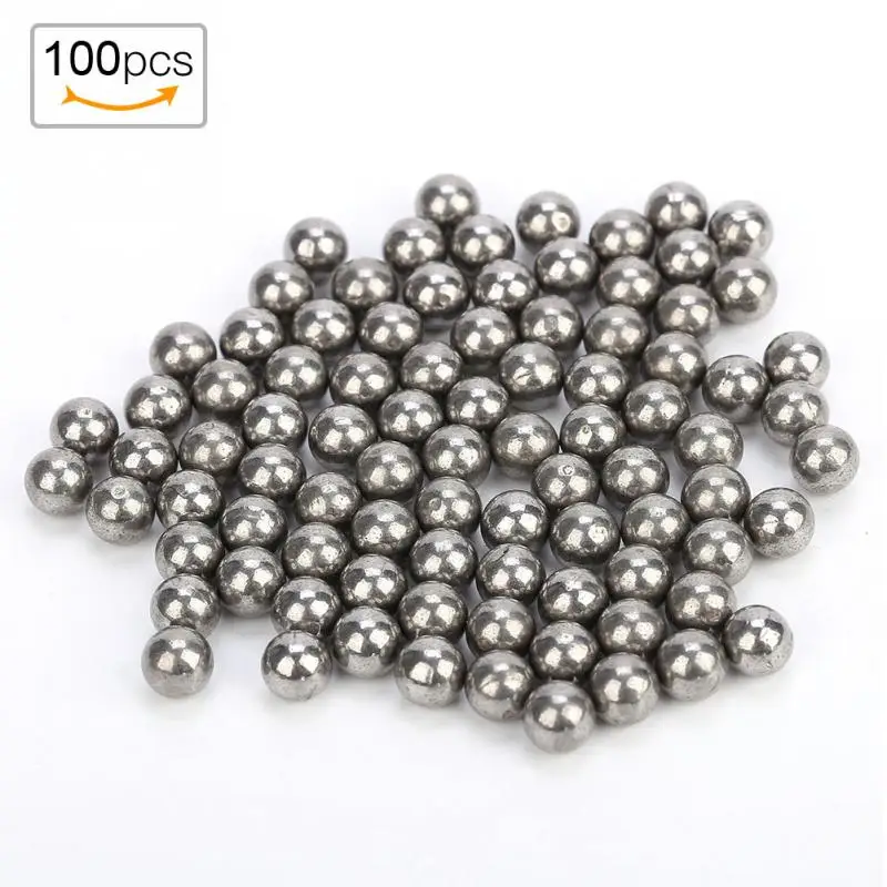 

100PCS/Lot Steel Balls 8mm Diamter Stainless Steel Balls Hunting Catapult Slingshot Bearing Adult Game Shooting Accessory