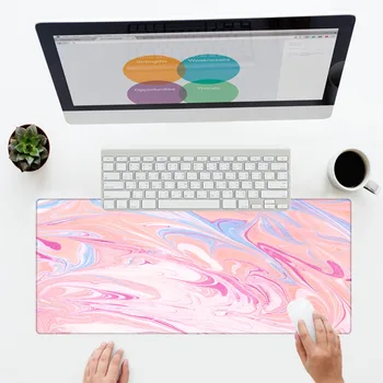 

XGZ 2018 Featured New Marble Pattern Desktop Mouse Pad Large Size Slip Durable Home Office Computer Laptop Gaming Mouse Pads