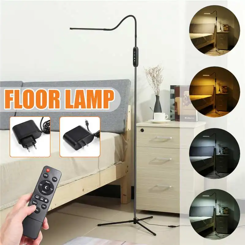  Hot Sale EU/US Plug Indoor Adjustable Height Floor Lamps For LED Light Clamp Dimmable Reading Deskt - 33006579749