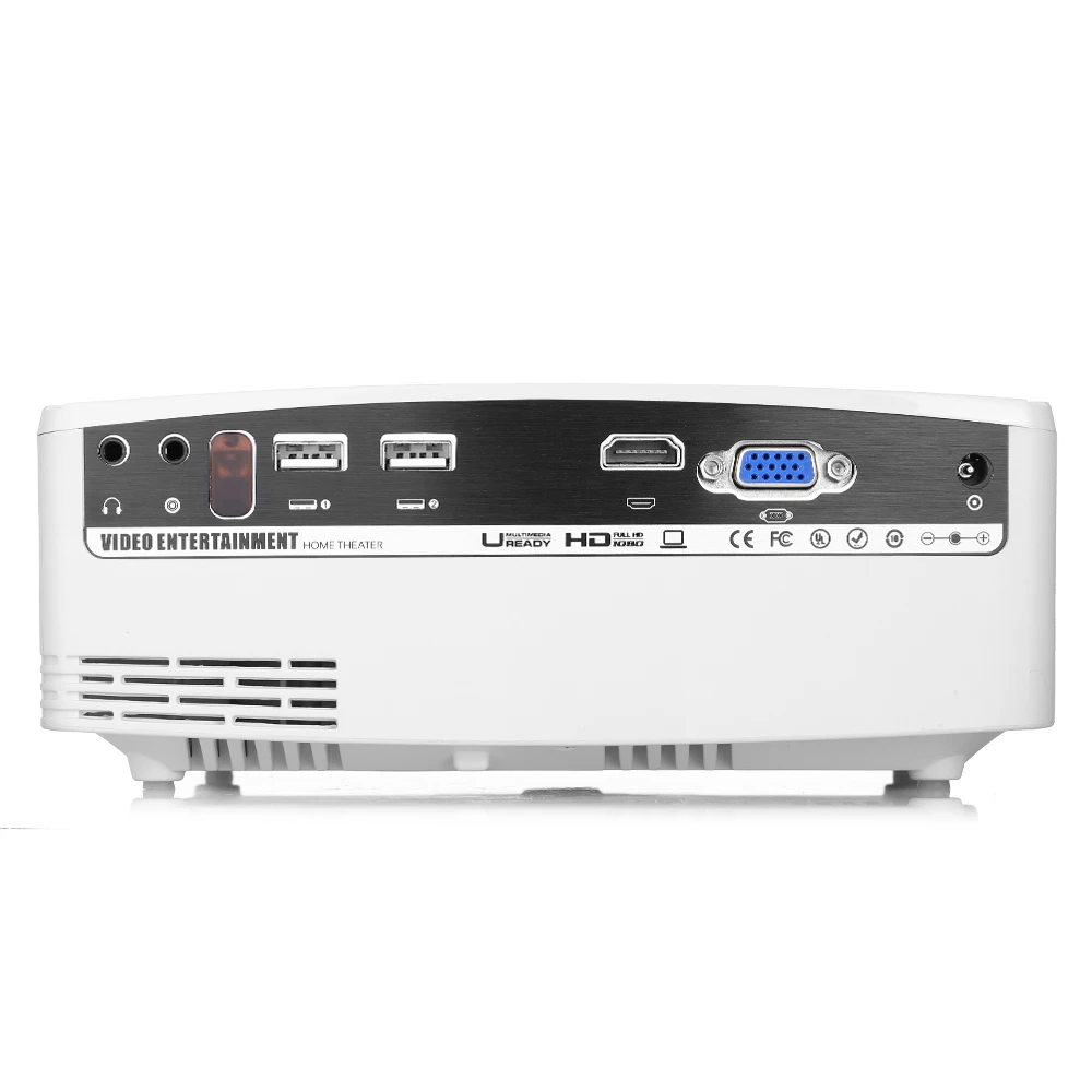VIVIBRIGHT C80 LCD جهاز عرض مسرحي منزلي 1500 شمعة دعم 1080 P HDMI VGA USB لأجهزة الكمبيوتر المحمول مكتب VIVIBRIGHT C80 LCD جهاز عرض مسرحي منزلي 1500 شمعة دعم 1080 P HDMI VGA USB لأجهزة الكمبيوتر المحمول مكتب