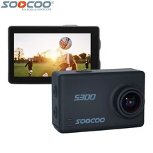 SOOCOO S300 4K 30fps 1080P 120fps Экшн-камера 2,35 дюймов сенсорный экран Bluetooth пульт дистанционного управления Водонепроницаемая Wifi спортивная видеокамера