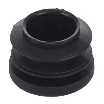 

Promotion! Black 15pcs 19mm Dia Round Plastic Blanking End Cap Tubing Tube Insert