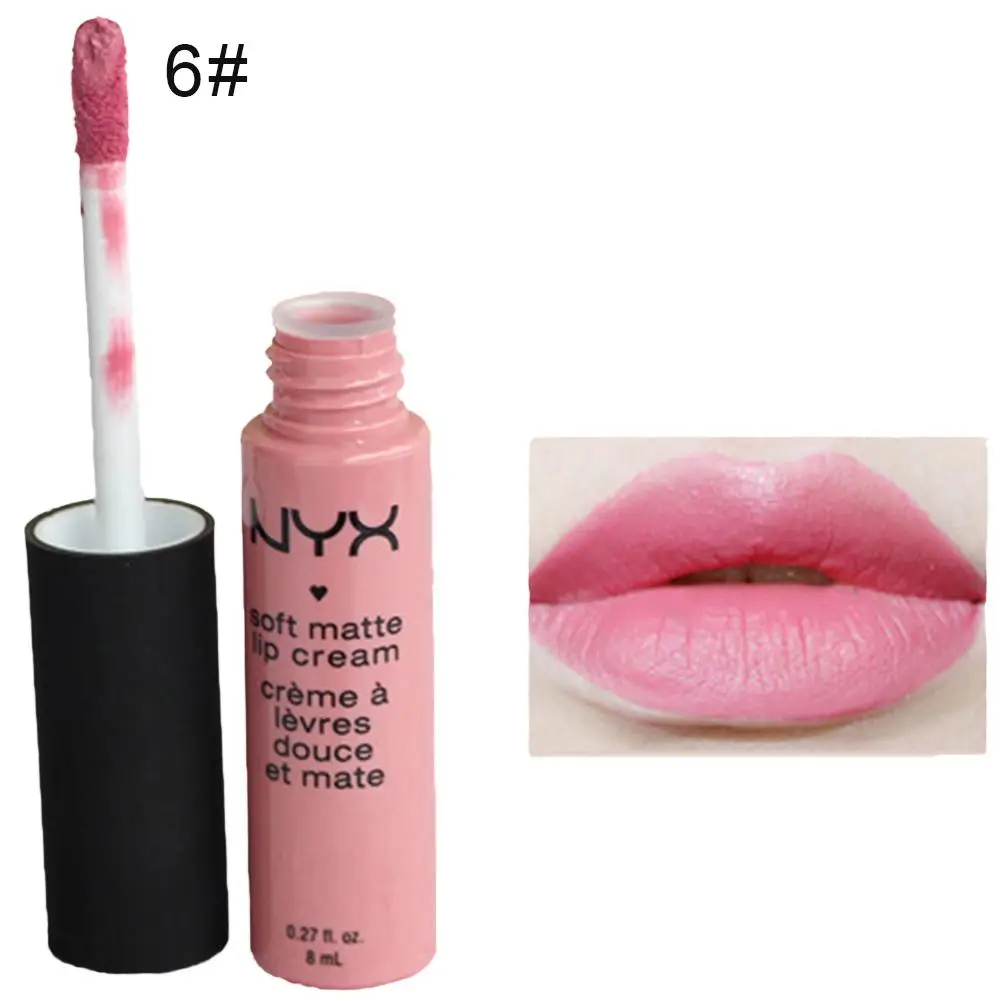 

1Pc Fashion Cosmetic Long Lasting Lipstick Makeup Matte Lip Gloss Women Beauty Tool maquiagem lip gloss