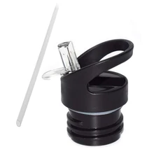 Соломинки для питьевой воды для гидро колба соломы флип крышка крышки 18 32 40 64oz широкий рот бутылка для воды Вакуумная крышка сопла бутылки