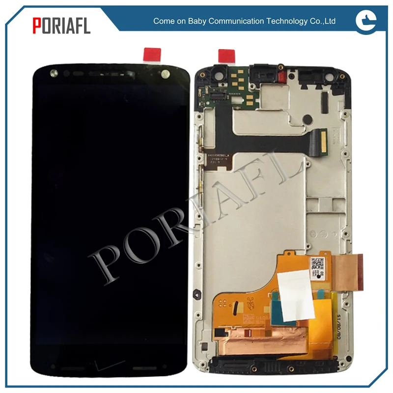 

5.4'' original For Motorola for moto x force XT1580 LCD Screen Display Touch digitizer Assembly with frame Free Shipping