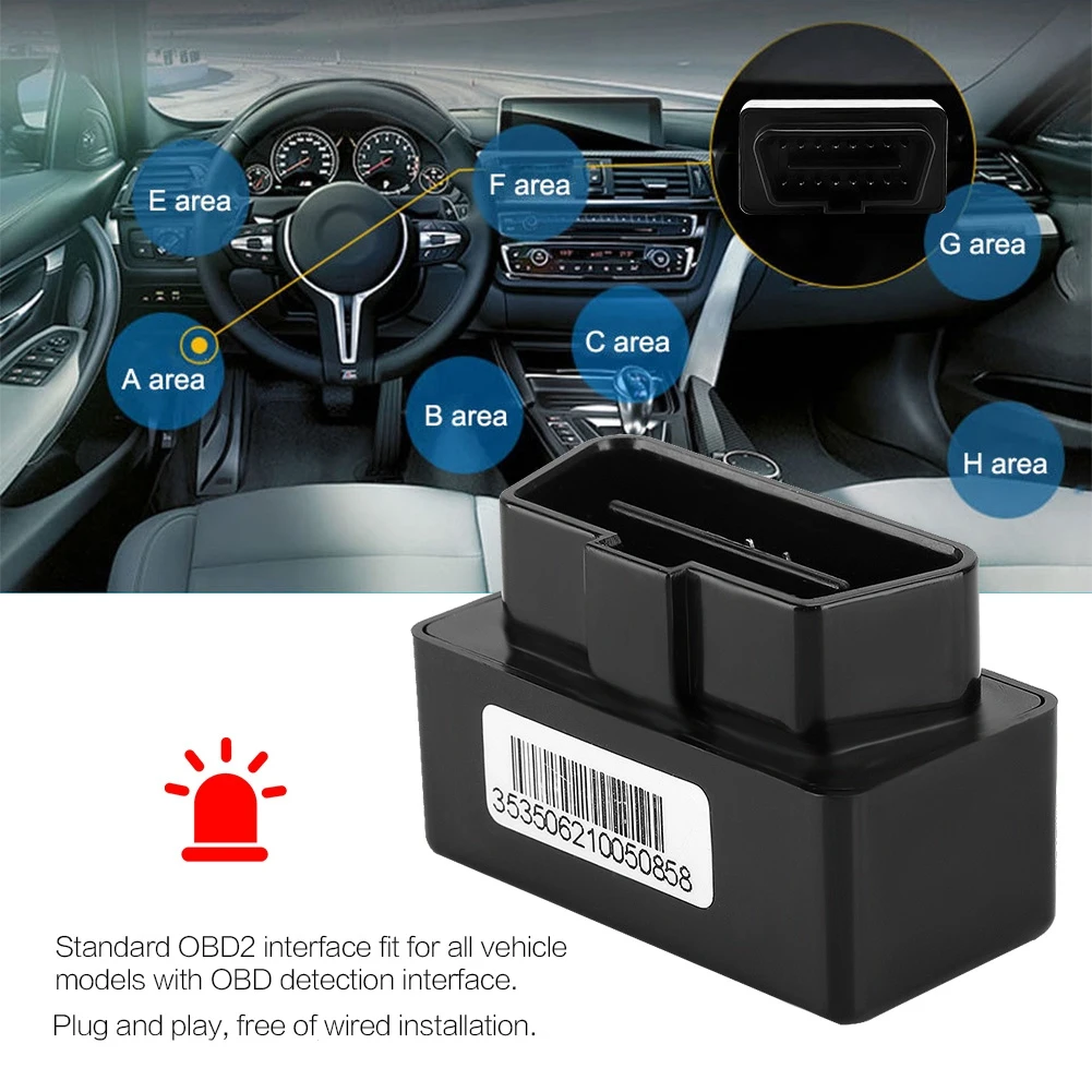 

OBD-2 Car GPS Locator Tracker GSM Global Real Time Tracking Device Plug & Play High Quality New Arrival