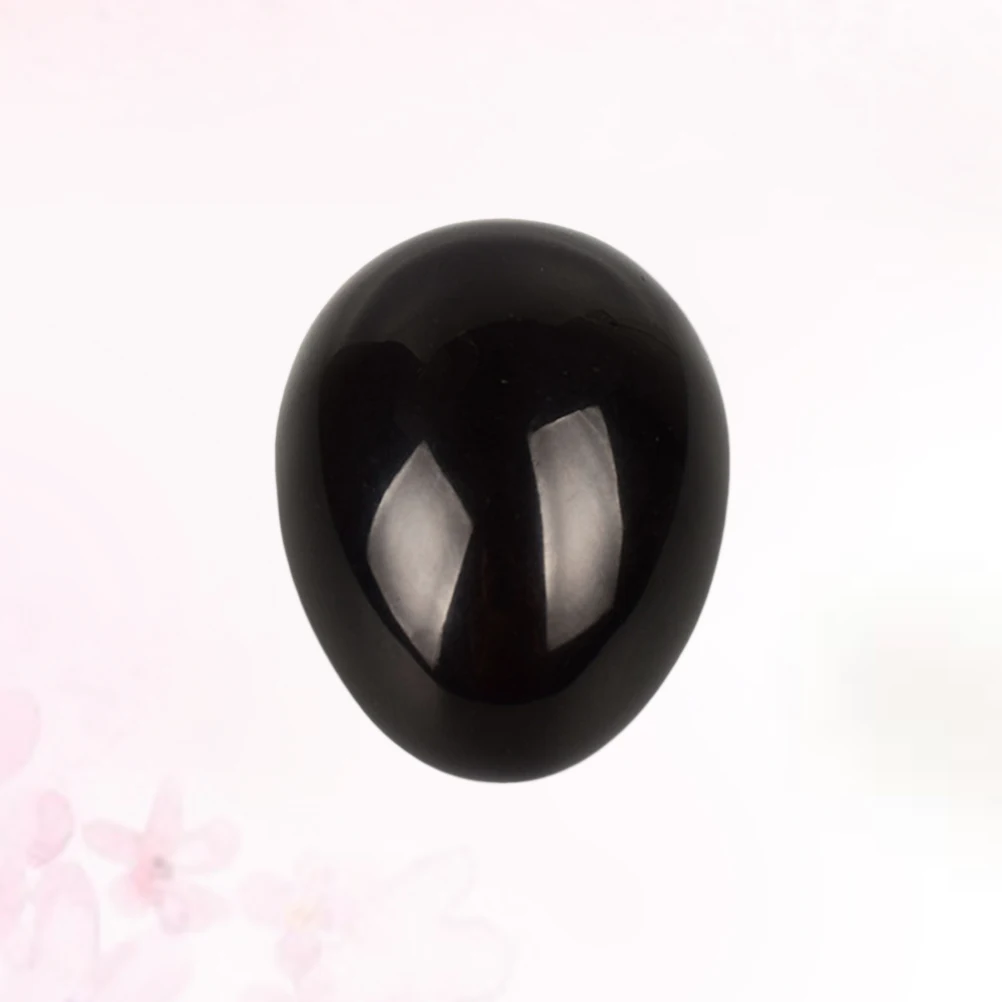 Yoni Egg Natural Black Obsidian Stone Eggs Polished Massage Healing Egg App Health Care Massage Tools