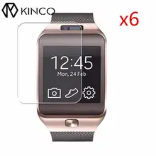 KINCO 6 шт./лот HD Ясно для защиты экрана Saver плёнки Кристалл Защитный для samsung Galaxy шестерни 2 SM-R380