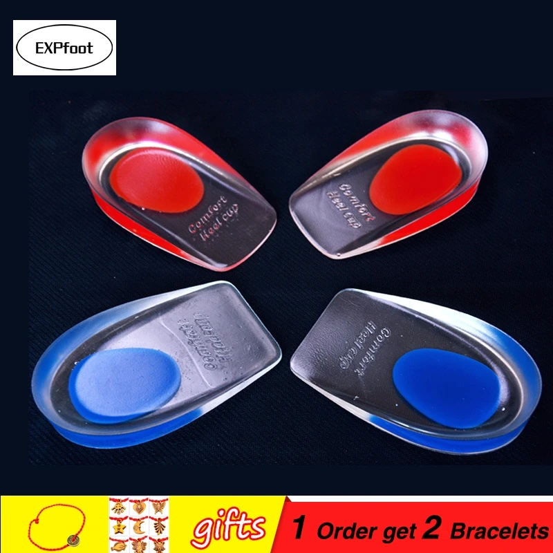 1/2/3 пар силиконовые вставки для пятки|heel spur|silicone heelsilicone heel cushion |