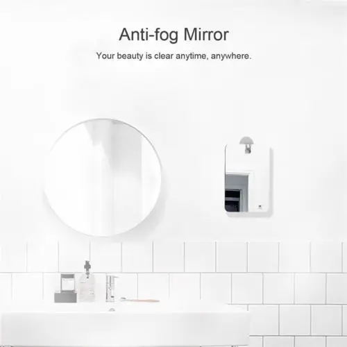 أكبر حجم أكثر مريحة مكافحة الضباب الشحن الحلاقة دش مرآة عالية الجودة Fogless Washroom هل حمام مرآة صغيرة جدار أكبر حجم أكثر مريحة مكافحة الضباب الشحن الحلاقة دش مرآة عالية الجودة Fogless Washroom هل حمام مرآة صغيرة جدار