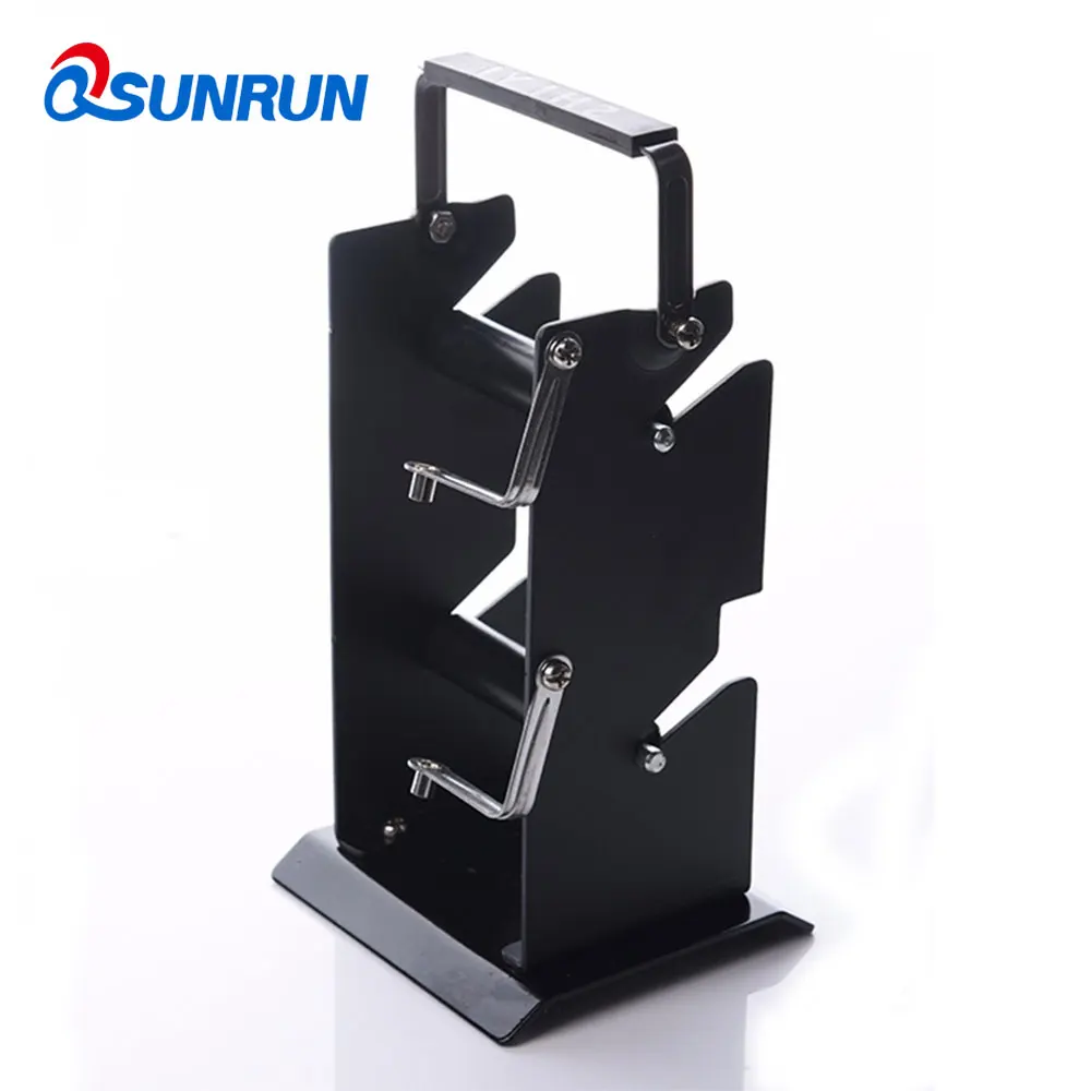 

QSUNRUN High Strength Tin Solder Frame Soldering Tin Holder Metal Tin Wire Frame Stand With 2 Levels,165*95*90mm