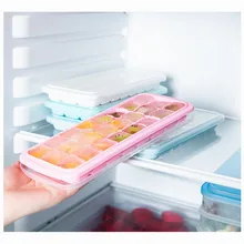 24 сетки с крышкой форма для приготовления льда Квадратной Формы Силиконовый Лоток Для Льда Фруктовый бар мороженое эскимо инструменты кухонные аксессуары