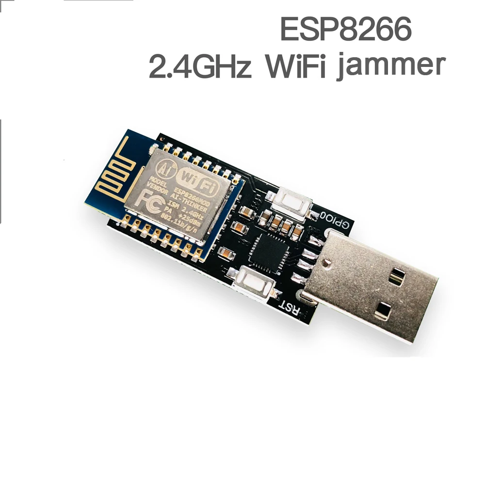 DYKB ESP8266 WiFi KILLER Wifi jammer беспроводная сеть KILLER макетная плата CP2102 Автоматическое отключение питания 4Pflash ESP12 модуль