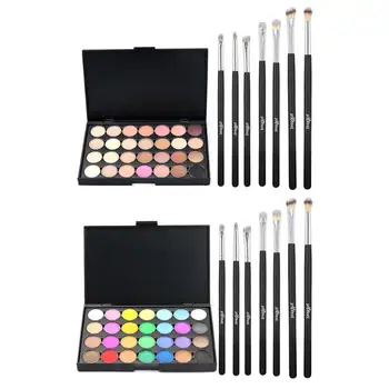 

Eye Beauty Tools 28/40 Color Pearly Matte Eyeshadow Pallete 7 Cosmetic Eyeshadow Brushes for Sequins Eyeshadow