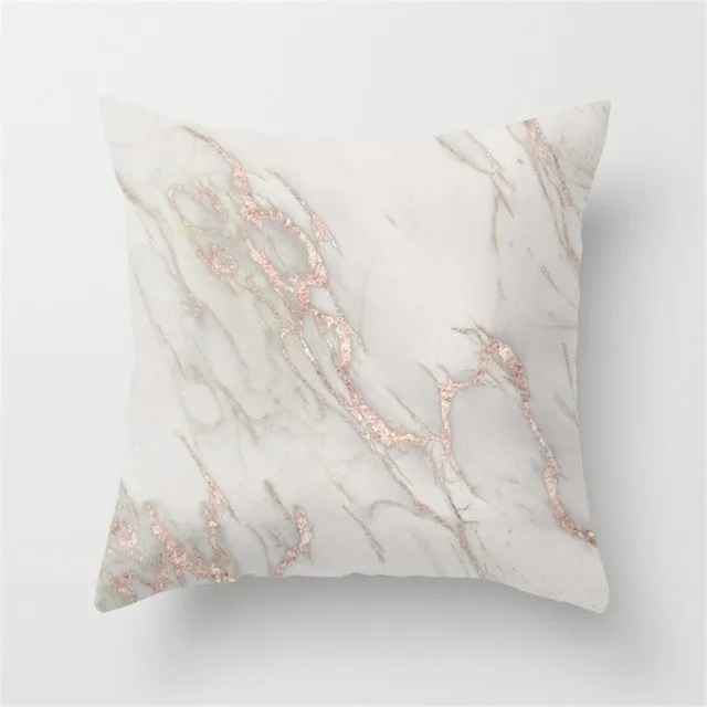 Ns European marble geometry with peach nap customized sofa cushion | Дом и сад