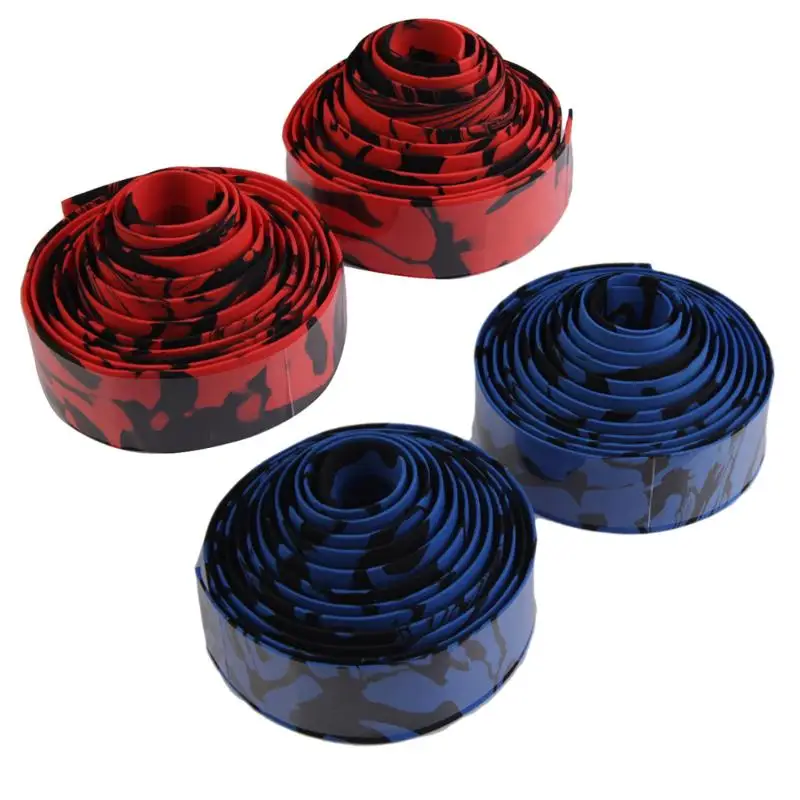 

2x Cycling Road Bike Sports Bicycle Cork Handlebar Tape Wrap + 2 Bar Plugs