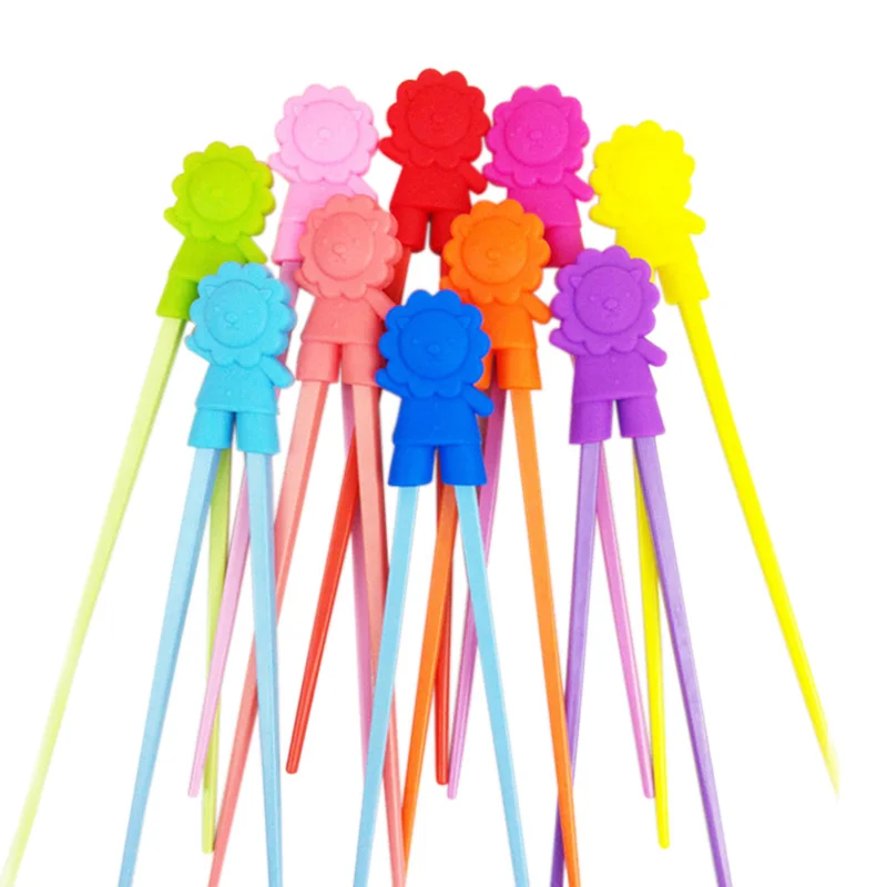 1 Pair Chopsticks For Sushi Baby Kids Cartoon Food Sticks Easy Use Fun Learning Training Helper Dishes Dinner Game Kitchen Too 1 Pair Chopsticks For Sushi Baby Kids Cartoon Food Sticks Easy Use Fun Learning Training Helper Dishes Dinner Game Kitchen Too