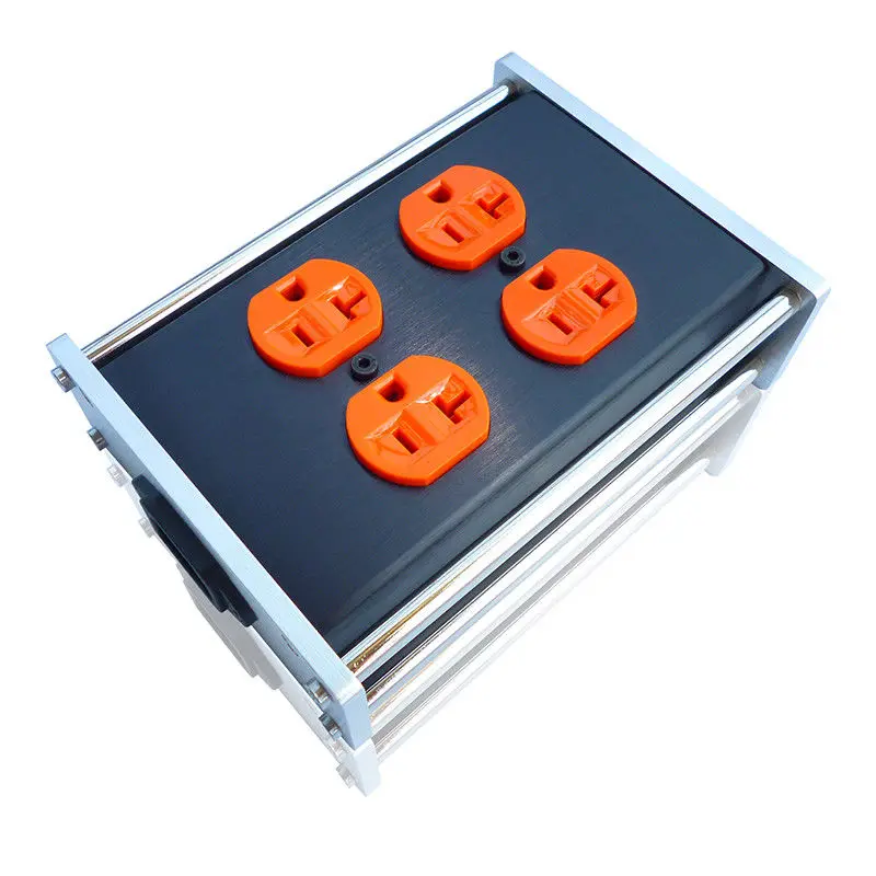 

4 seats HIFI Aluminum gold-plated phosphor copper US standard power