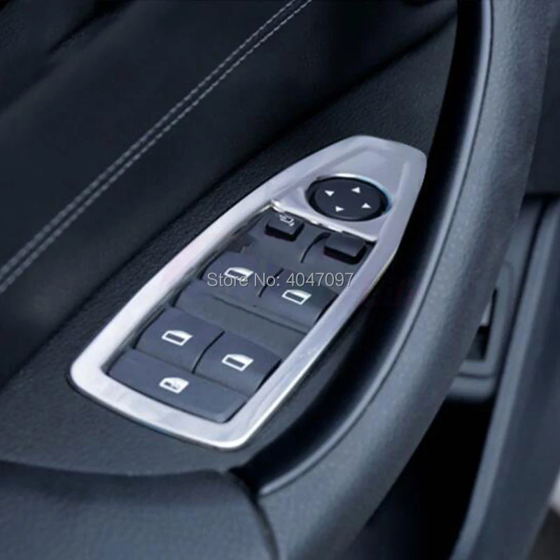 

Car Window Switch Protection Trim Cover Windows Switch Sequins Sticker For BMW X1 F48 2015 2016 2017 Accessories