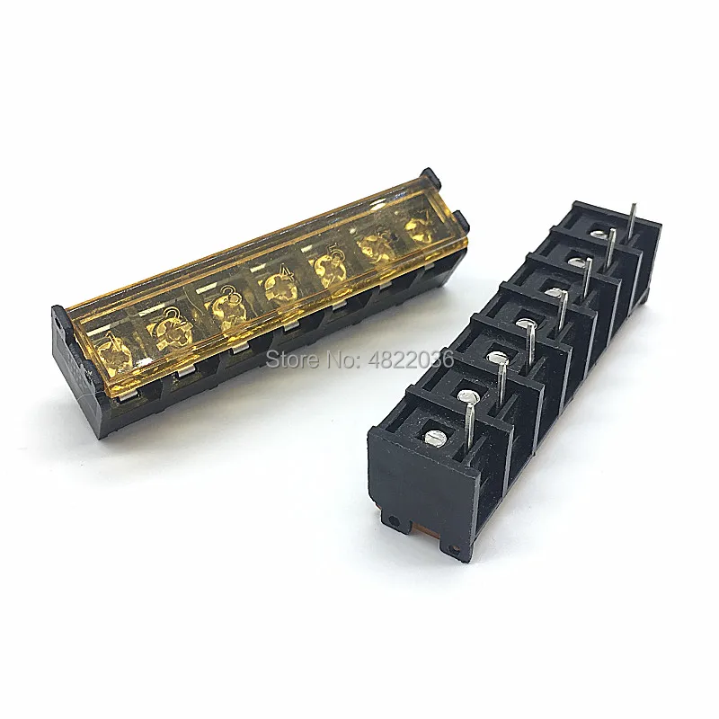 

5pcs/lot HB-9500 Lid Barrier Terminal 9.5MM High Current Connectors Barrier Blocks 2p/3p/4p/5p/6p/7p/8p/9p/10p with Cover