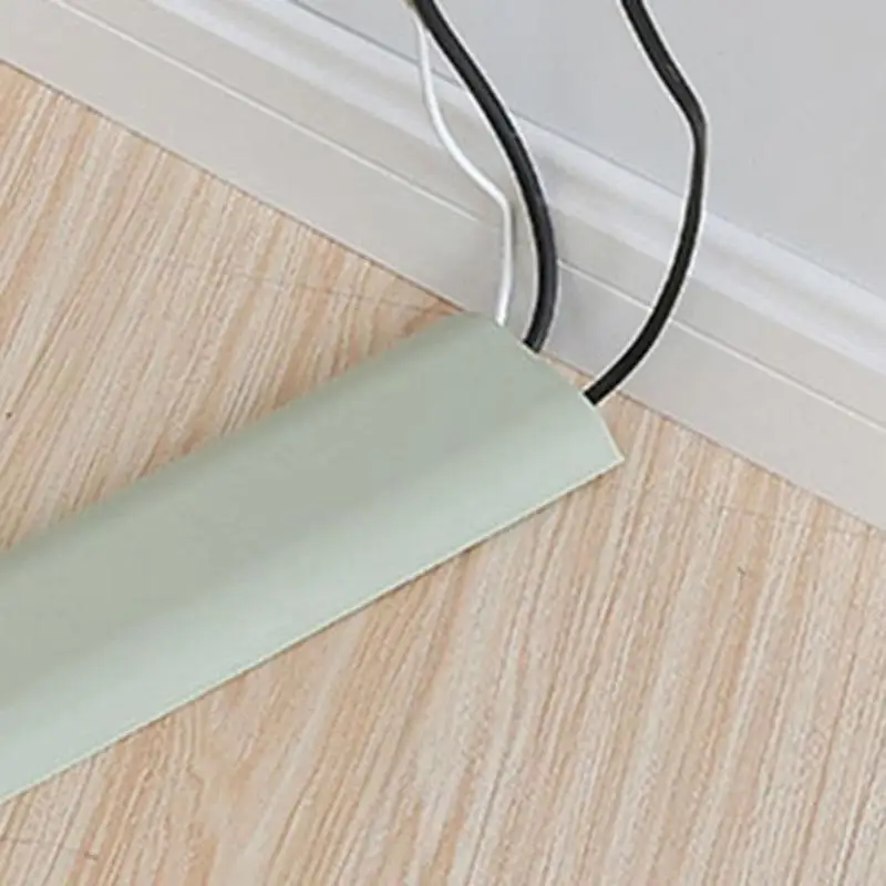 30cm Self-adhesive Raceway wall Cord Duct Cover cable duct Ties Fixer Fastener Holder 1-5pcs cable organizer