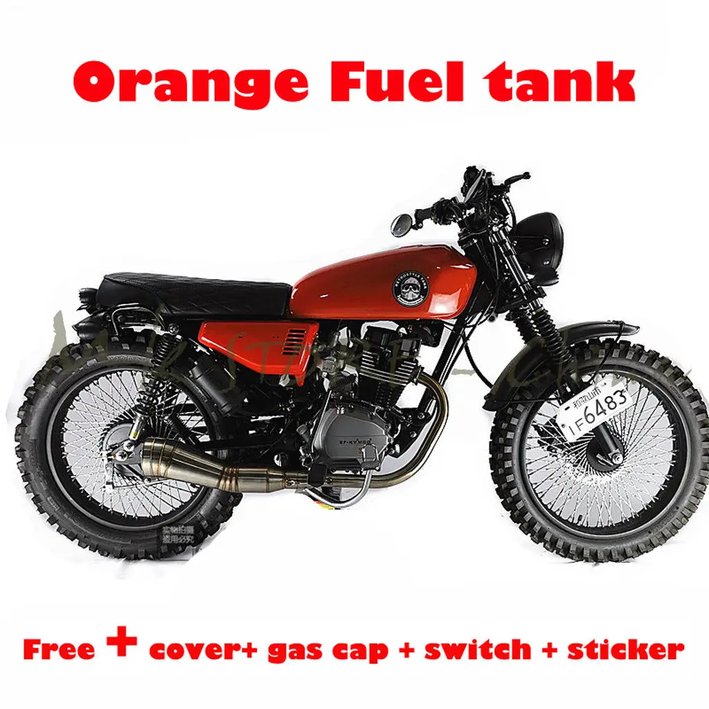 Мотоциклетный топливный бак Cafe Racer винтажные детали 9л/2 4 галлонов