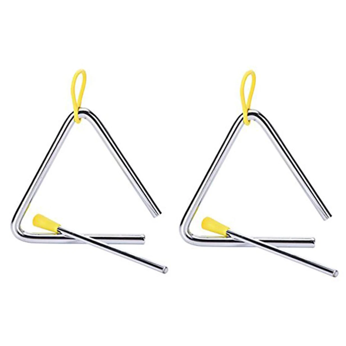 

SEWS-2 Pack 6 inch Music Triangle-Instrument Set with Striker for kids