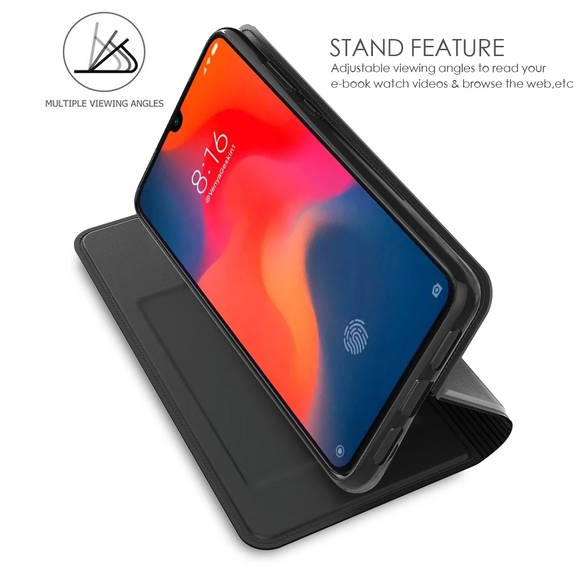 For Xiaomi Mi 9 Mi9 SE Case PU Leather Magnetic Flip Stand Wallet Cover For Xiaomi Redmi Note 7 7 Pro Redmi 7 Case Card Holder