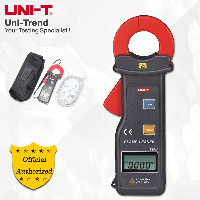 UNI T UT251A/UT251C Высокая чувствительность ток утечки клещи RS 232 передачи