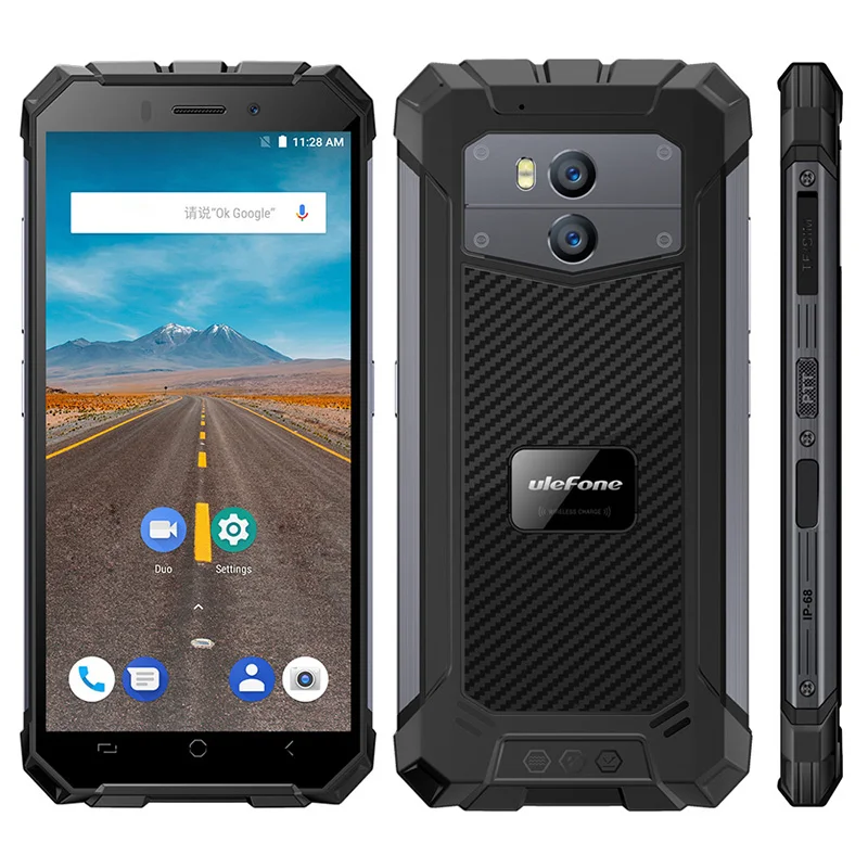 Смартфон Ulefone Armor X 4G 5 ''Android 8 1 MT6739 2 Гб ОЗУ 16 ПЗУ 13 0 МП + Датчик отпечатков пальцев
