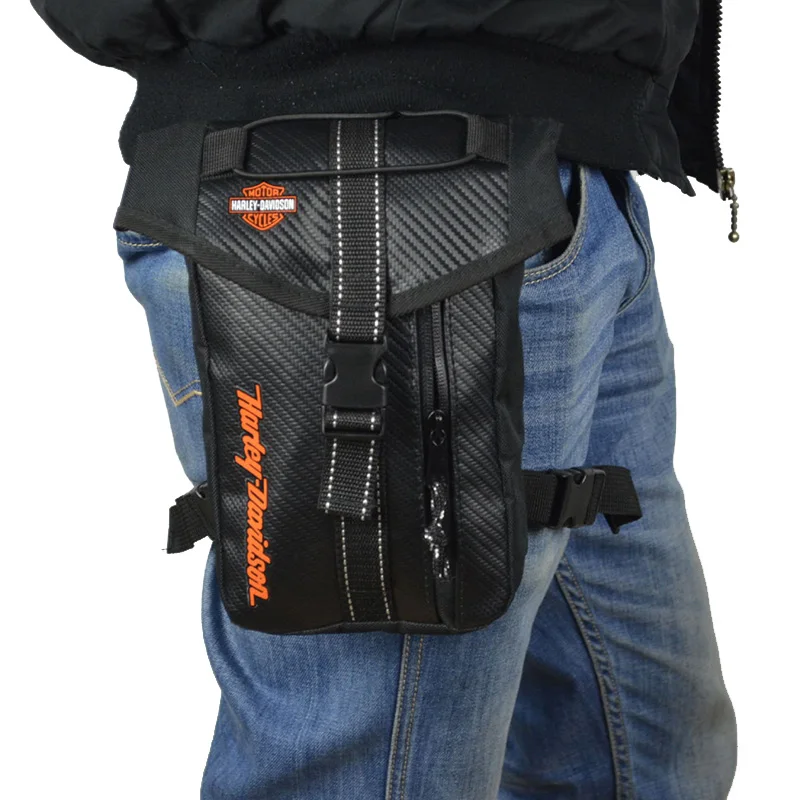 

Bobing Oxford Waterproof Fishing Tackle Boxes Bag Fanny Waist Pack Belt Hip Bum Military Motorcycle Thigh Pouch Pack Tackle Box