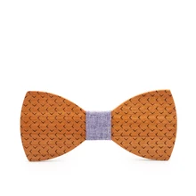 Новинка; Лидер продаж белая вишня дерево деревянный галстук-бабочка бренд ручной работы, деревянный галстук-бабочка, модная Руководящий работник личность