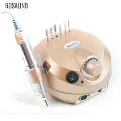 Rosalind 35000 об./мин. электрический дизайн ногтей сверлильный станок Art Salon Manicure Tools электрический шлифовальный станок-просто для RU