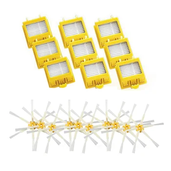

Filters Side Brushes Replacement Kit Parts Set for iRobot Roomba 700 Series Vacuum Cleaner Robots 760 770 780 790