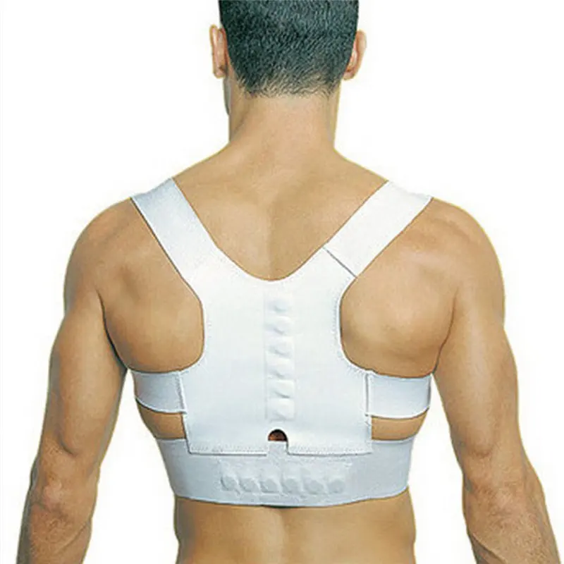

Unisex Body Shaper Women Men Back Posture Correction Tape Elastic Corrector Straighten Shoulder Support Brace Belt Waist Trimmer