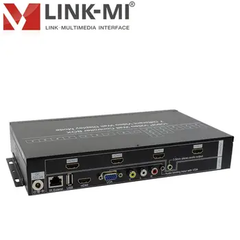 

LINK-MI LM-TV04B HD Video Wall Controller Support 7 different video wall modes