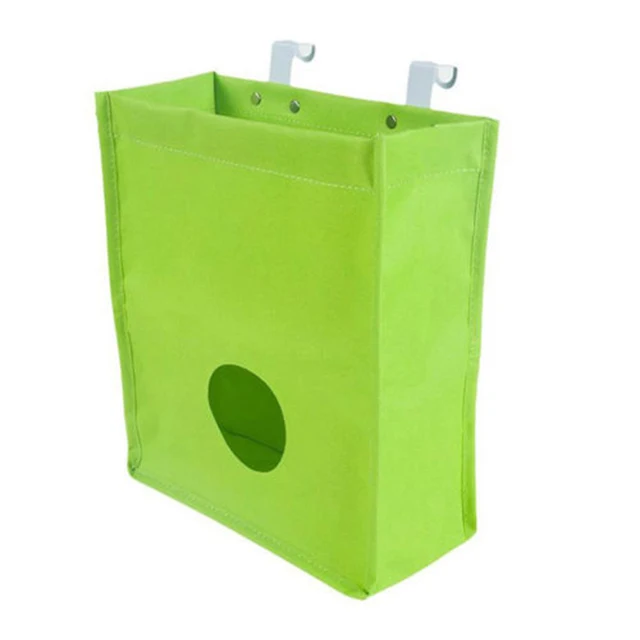 Best Offers Cupboard Door Back Trash Rack Storage Garbage Bag Hanging Kitchen Cabinet