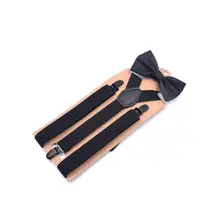 MISS M взрослый три зажима y-образные подтяжки галстук бабочка набор регулируемые подтяжки эластичный ремень набор брюки подтяжки для женщин ремень ремни