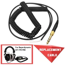 Сменный кабель CLAITE для Beyerdynamic DT 770 770Pro 990 990Pro шнур для наушников