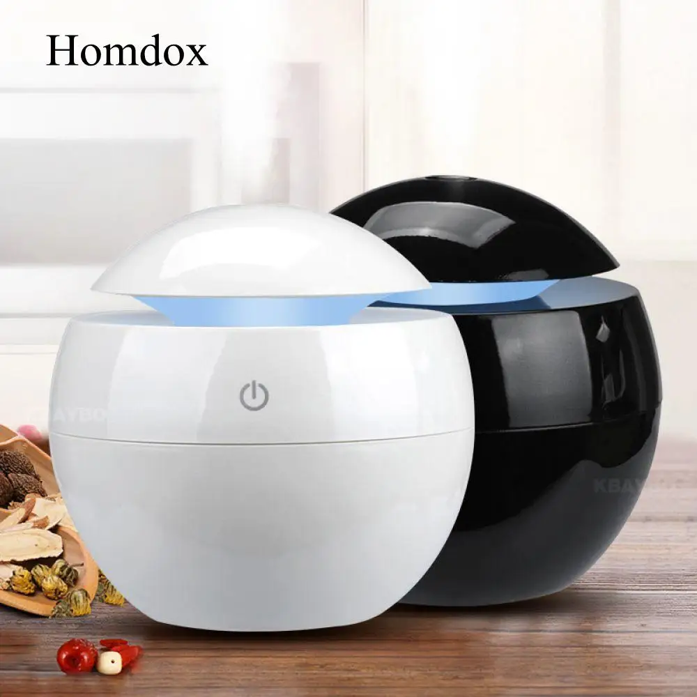 

LED Purifier Mini Mist Humidifier Humidifier Portable Changeable Essential USB Air Aroma Ultrasonic Light Diffuser Oil Night Air