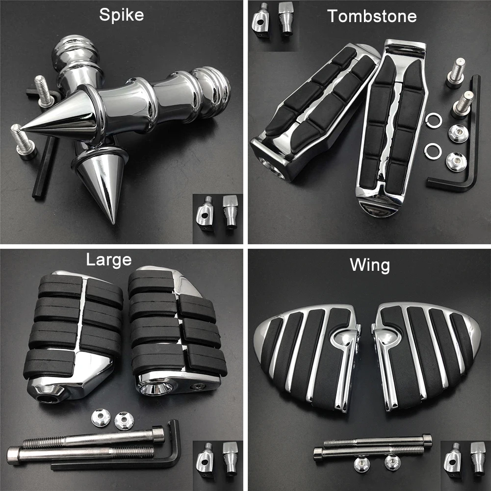 Задние подножки подходят для Kawasaki Vulcan 800 900 2000 Классический Пользовательский