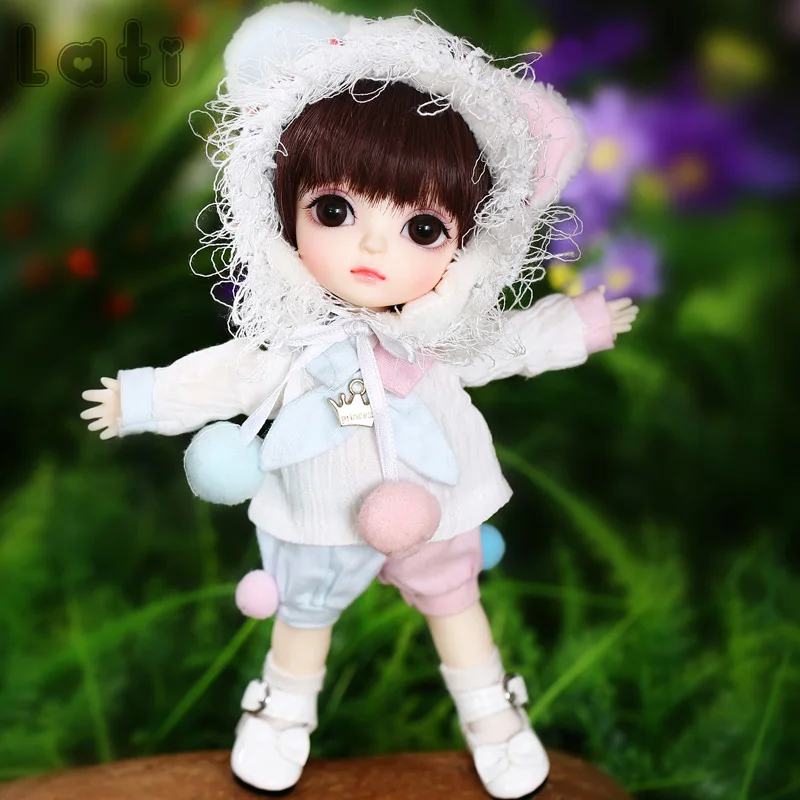 Lati Yellow Happy BJD куклы 1/8 высокое качество милые игрушки для девочек для детей Slime Baby фигурка лучший рождественский подарок